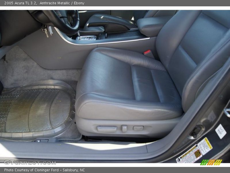 Anthracite Metallic / Ebony 2005 Acura TL 3.2