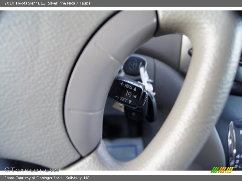Silver Pine Mica / Taupe 2010 Toyota Sienna LE