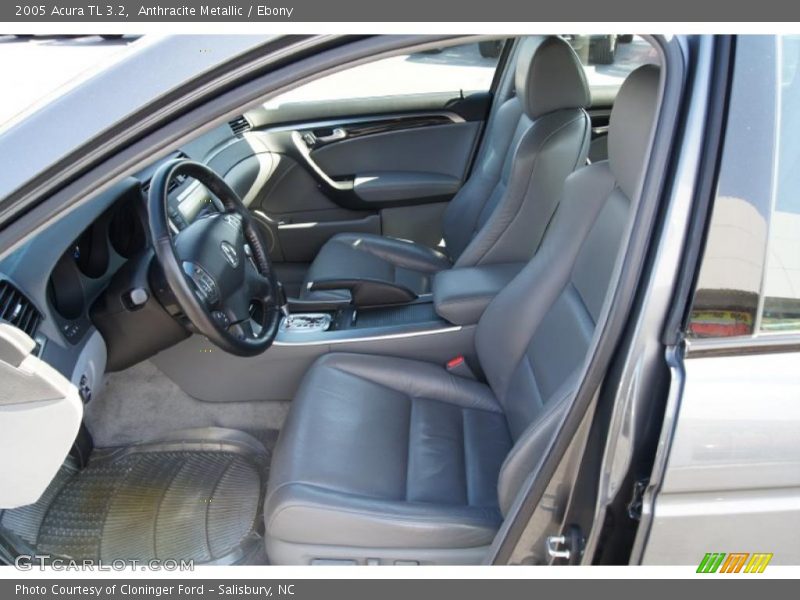 Anthracite Metallic / Ebony 2005 Acura TL 3.2