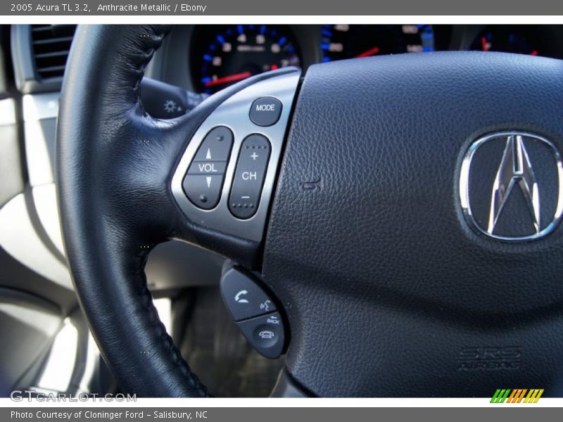 Anthracite Metallic / Ebony 2005 Acura TL 3.2