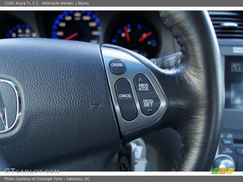 Anthracite Metallic / Ebony 2005 Acura TL 3.2