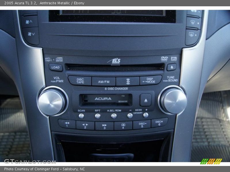Anthracite Metallic / Ebony 2005 Acura TL 3.2