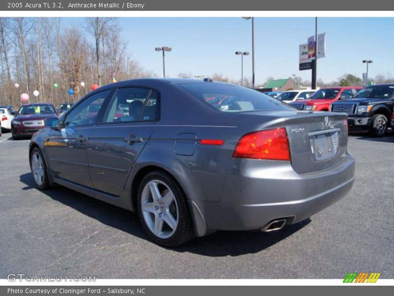 Anthracite Metallic / Ebony 2005 Acura TL 3.2