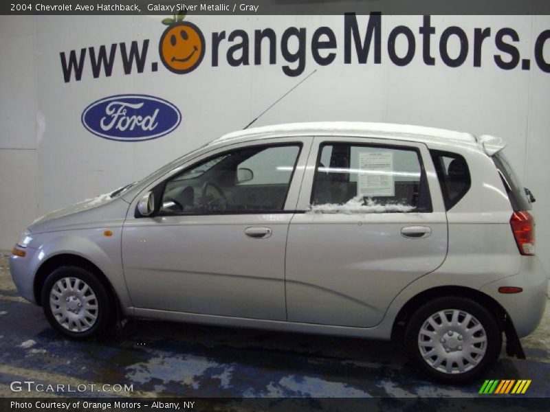 Galaxy Silver Metallic / Gray 2004 Chevrolet Aveo Hatchback