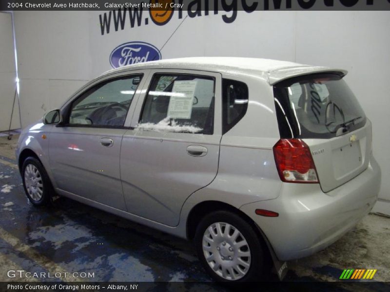 Galaxy Silver Metallic / Gray 2004 Chevrolet Aveo Hatchback