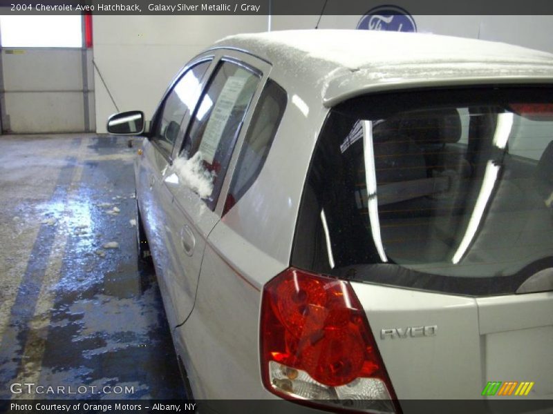 Galaxy Silver Metallic / Gray 2004 Chevrolet Aveo Hatchback