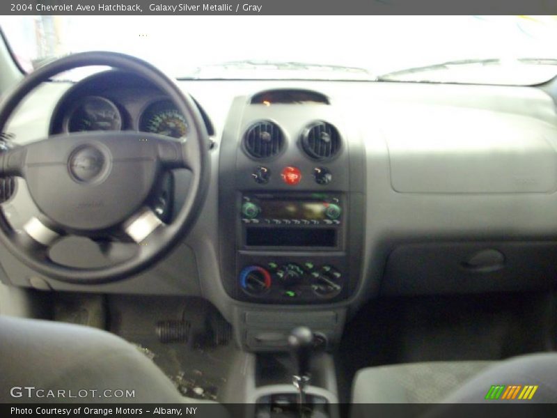 Galaxy Silver Metallic / Gray 2004 Chevrolet Aveo Hatchback