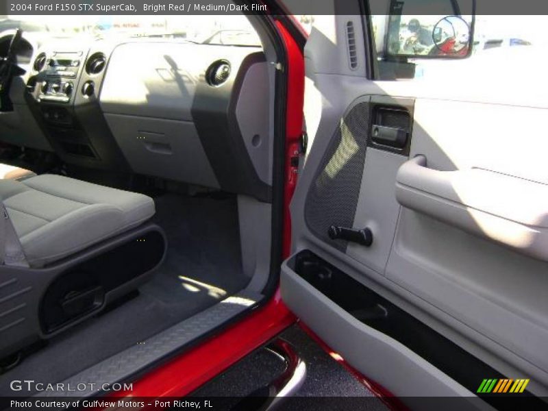 Bright Red / Medium/Dark Flint 2004 Ford F150 STX SuperCab
