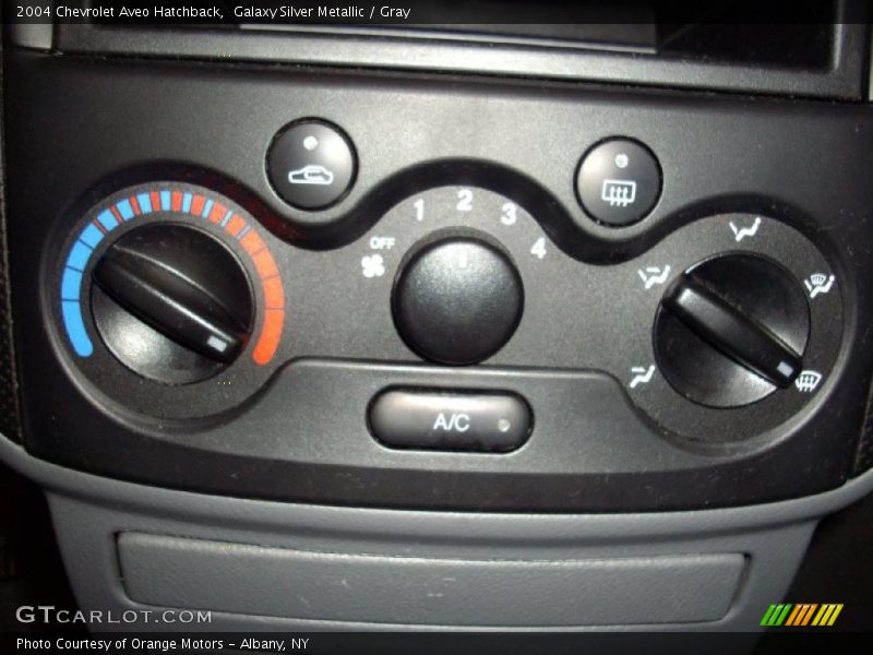 Controls of 2004 Aveo Hatchback