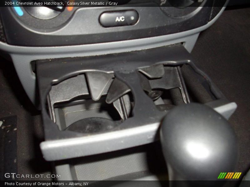 Galaxy Silver Metallic / Gray 2004 Chevrolet Aveo Hatchback