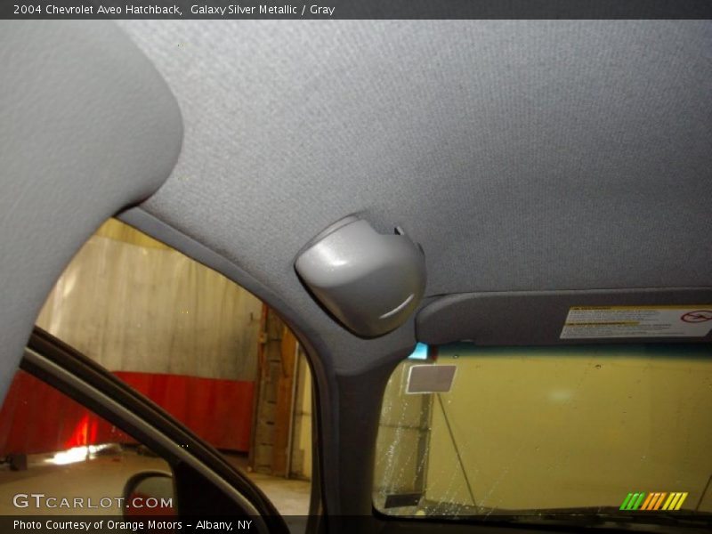 Galaxy Silver Metallic / Gray 2004 Chevrolet Aveo Hatchback