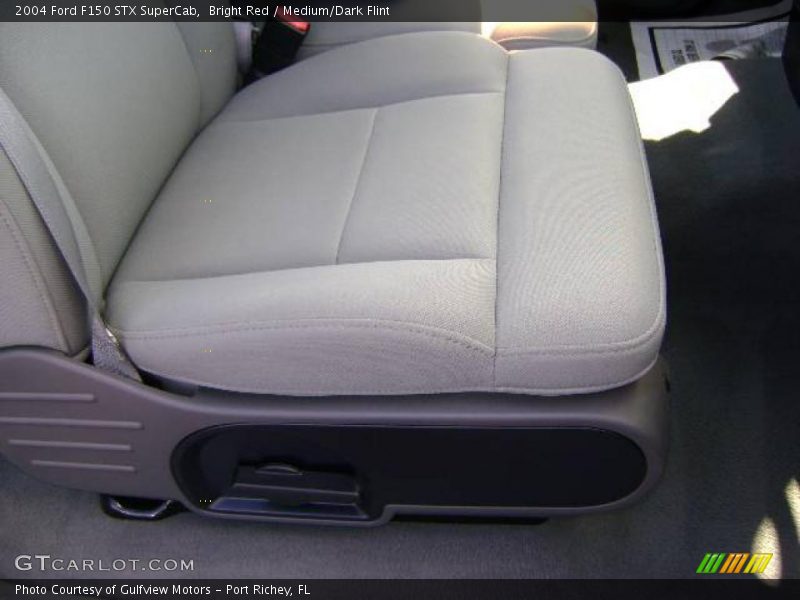Bright Red / Medium/Dark Flint 2004 Ford F150 STX SuperCab