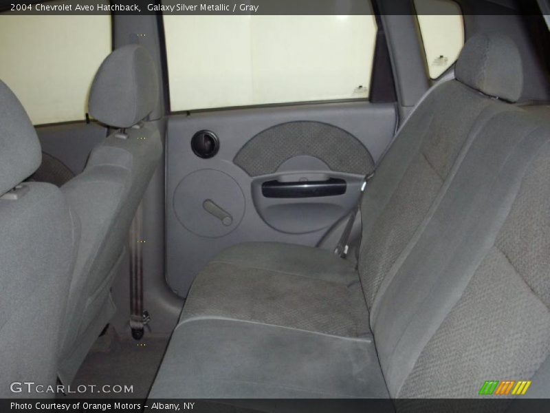 Galaxy Silver Metallic / Gray 2004 Chevrolet Aveo Hatchback