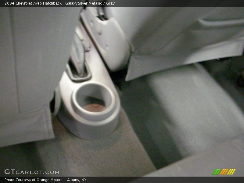 Galaxy Silver Metallic / Gray 2004 Chevrolet Aveo Hatchback
