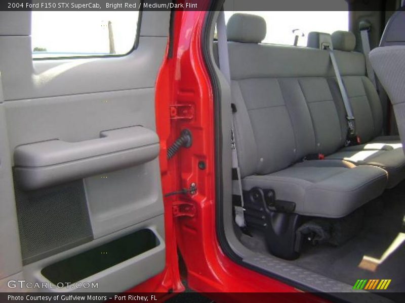 Bright Red / Medium/Dark Flint 2004 Ford F150 STX SuperCab