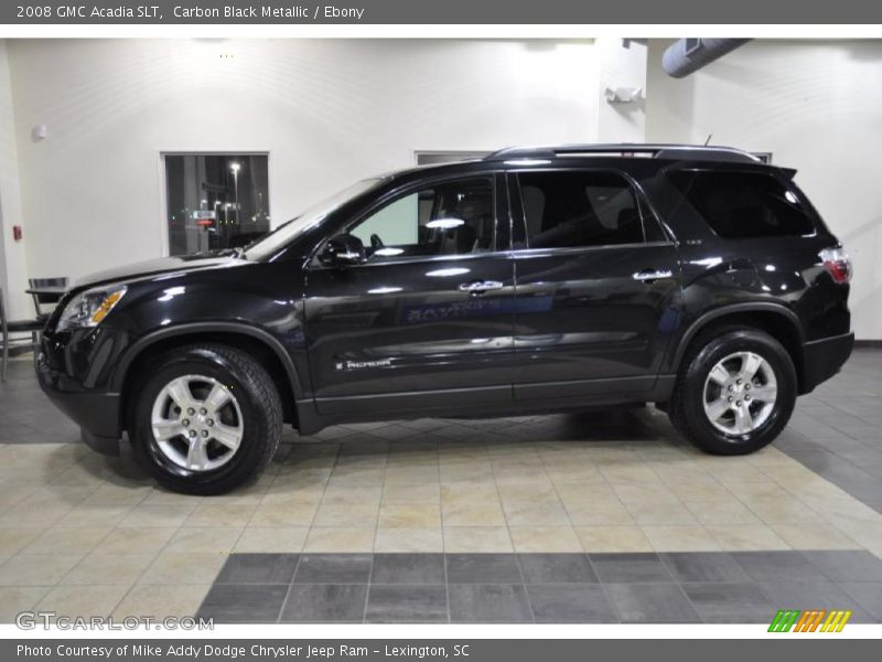 Carbon Black Metallic / Ebony 2008 GMC Acadia SLT