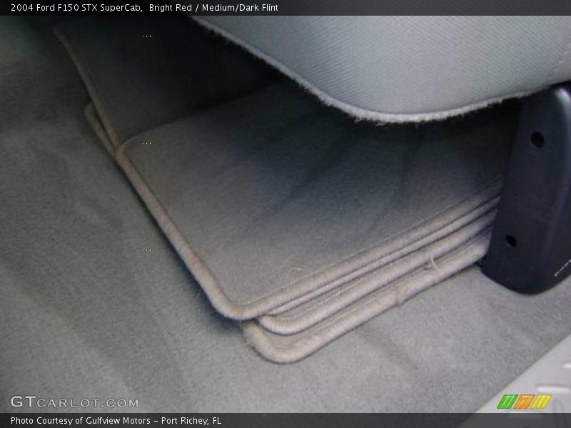 Bright Red / Medium/Dark Flint 2004 Ford F150 STX SuperCab
