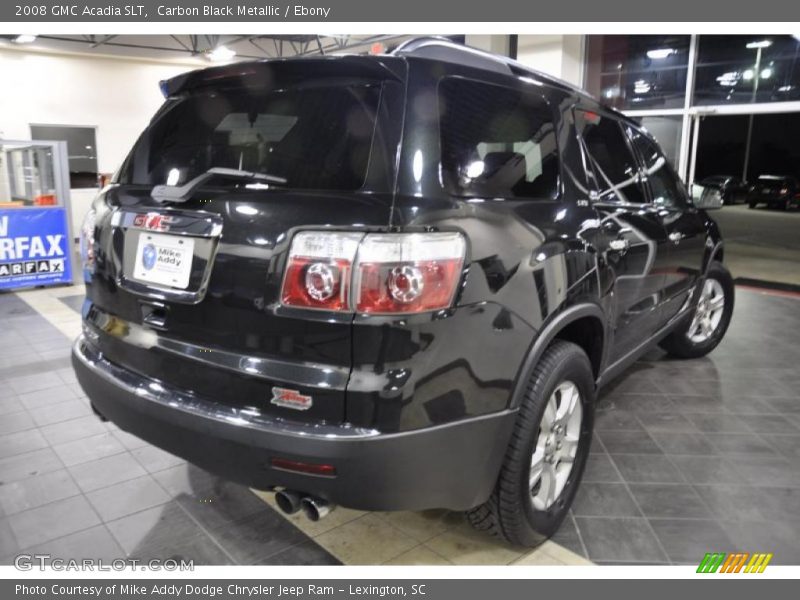 Carbon Black Metallic / Ebony 2008 GMC Acadia SLT