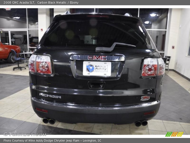 Carbon Black Metallic / Ebony 2008 GMC Acadia SLT