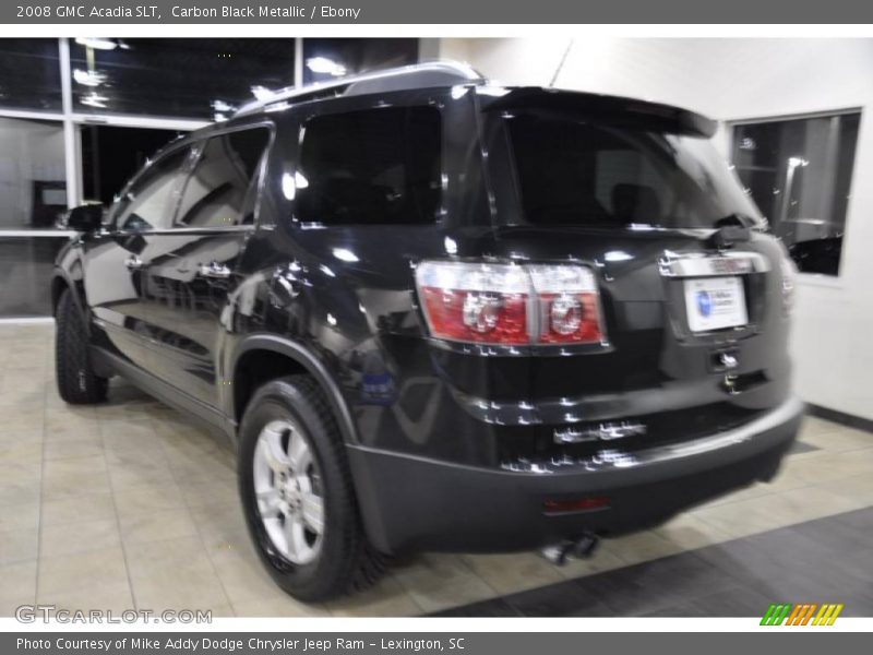Carbon Black Metallic / Ebony 2008 GMC Acadia SLT