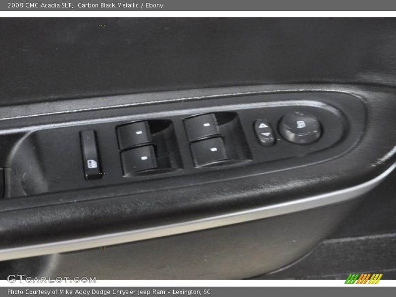 Carbon Black Metallic / Ebony 2008 GMC Acadia SLT