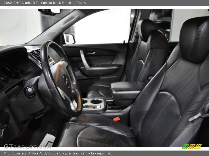 Carbon Black Metallic / Ebony 2008 GMC Acadia SLT