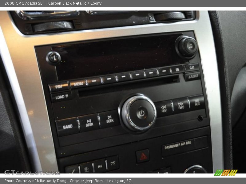Carbon Black Metallic / Ebony 2008 GMC Acadia SLT