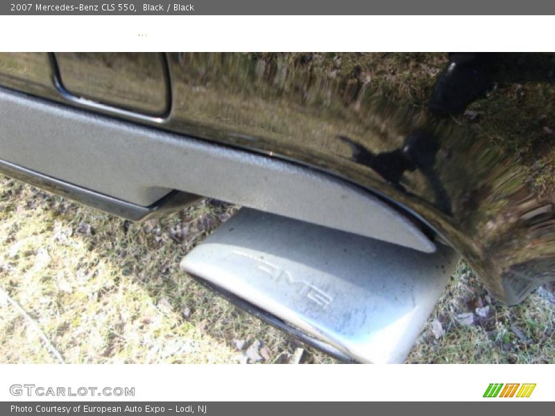 Black / Black 2007 Mercedes-Benz CLS 550