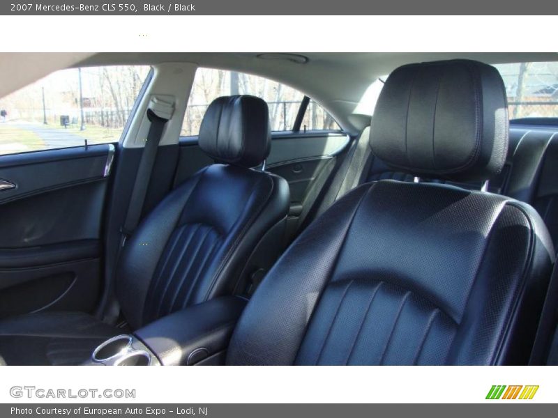 Black / Black 2007 Mercedes-Benz CLS 550