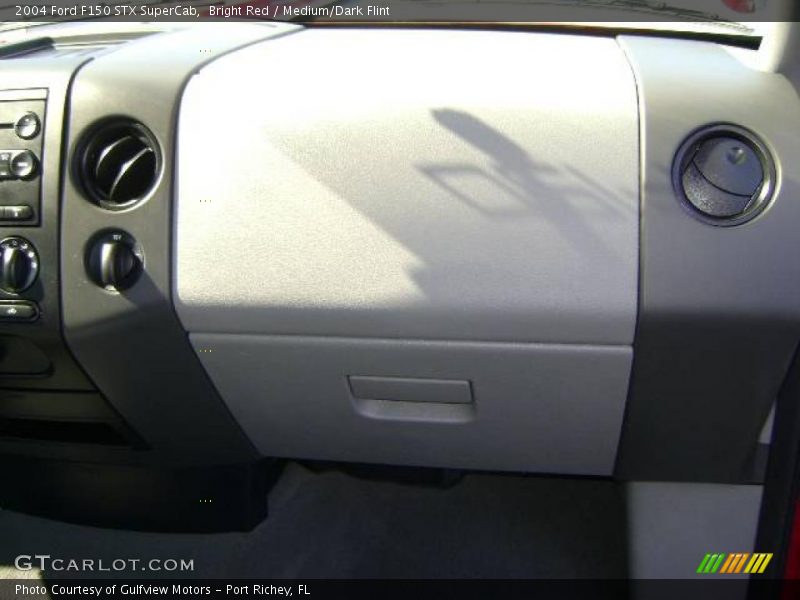 Bright Red / Medium/Dark Flint 2004 Ford F150 STX SuperCab