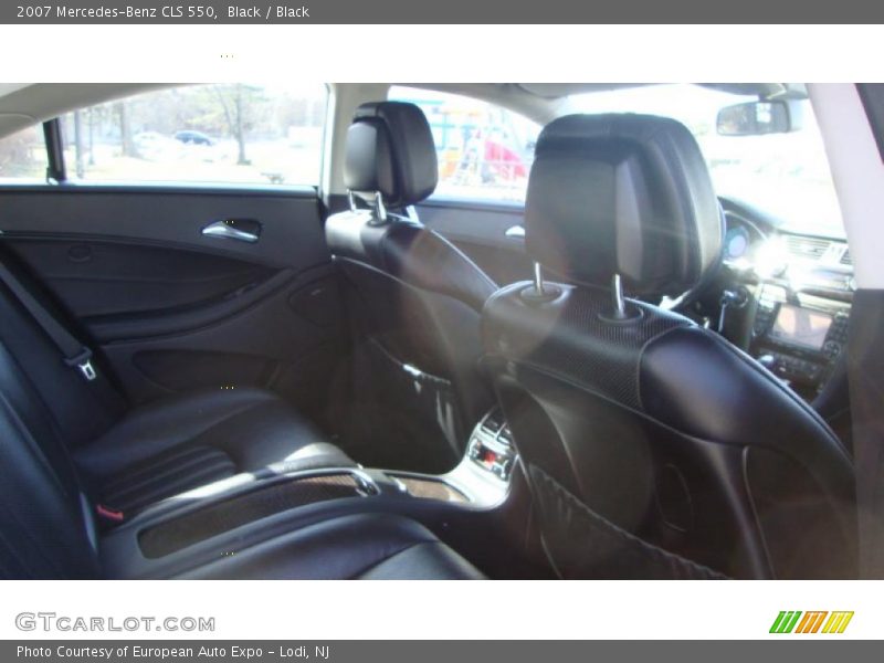 Black / Black 2007 Mercedes-Benz CLS 550