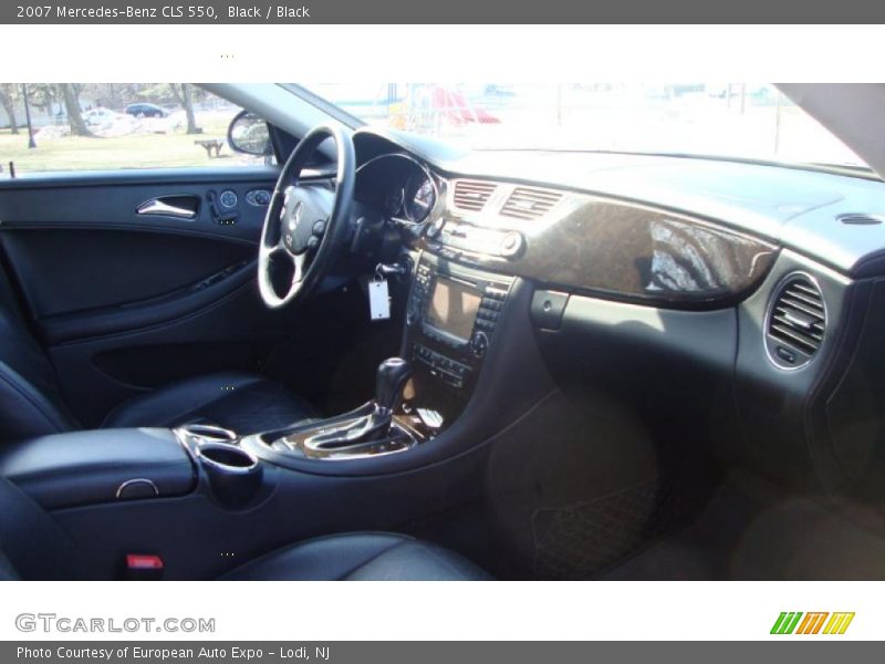 Black / Black 2007 Mercedes-Benz CLS 550
