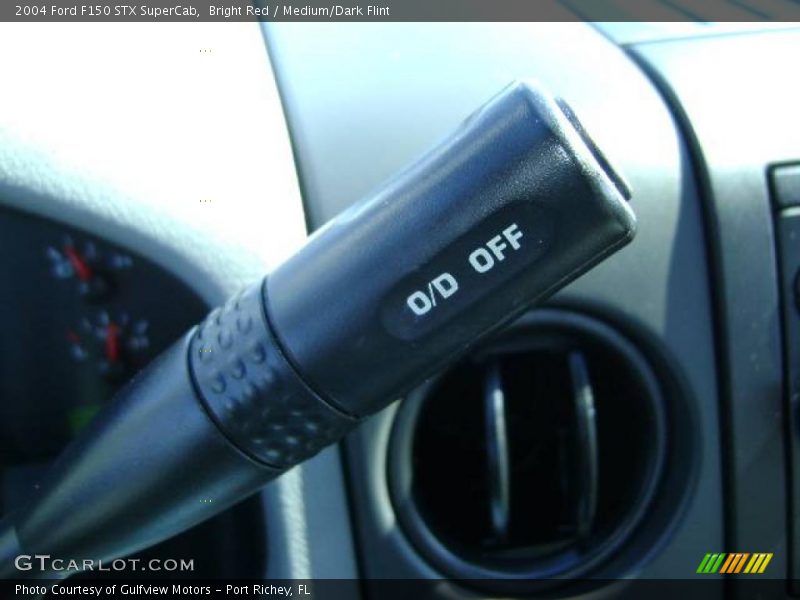 Bright Red / Medium/Dark Flint 2004 Ford F150 STX SuperCab