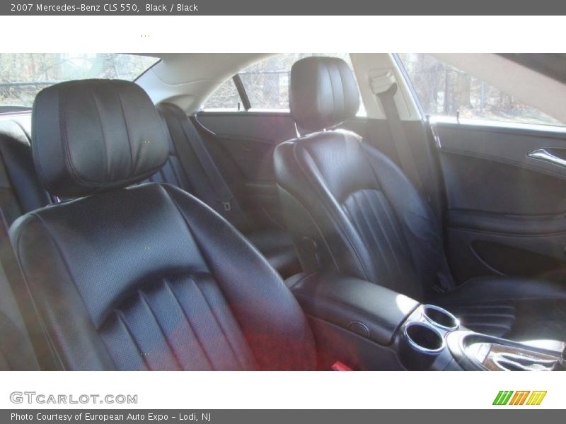 Black / Black 2007 Mercedes-Benz CLS 550