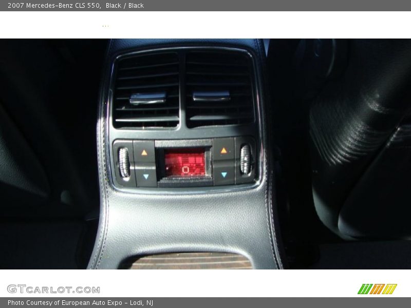 Black / Black 2007 Mercedes-Benz CLS 550