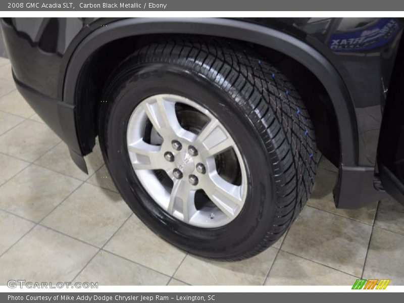 Carbon Black Metallic / Ebony 2008 GMC Acadia SLT
