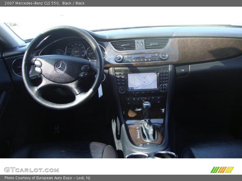Black / Black 2007 Mercedes-Benz CLS 550