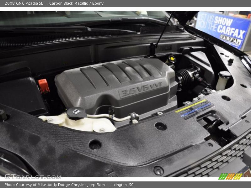 Carbon Black Metallic / Ebony 2008 GMC Acadia SLT
