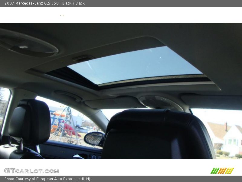 Black / Black 2007 Mercedes-Benz CLS 550
