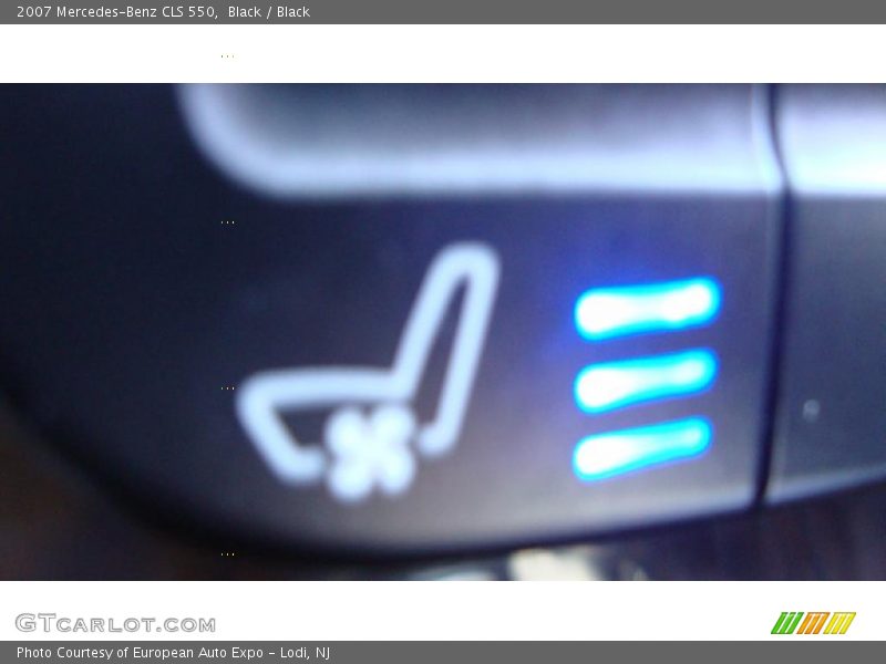 Black / Black 2007 Mercedes-Benz CLS 550