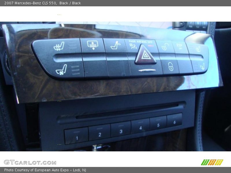 Black / Black 2007 Mercedes-Benz CLS 550