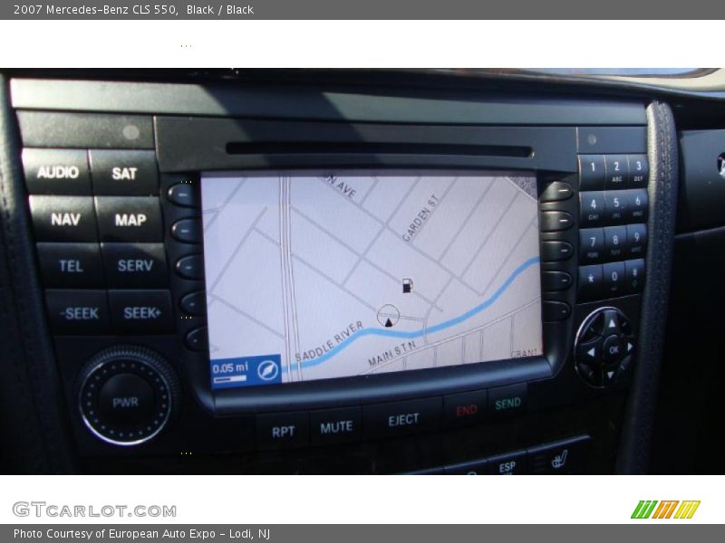 Black / Black 2007 Mercedes-Benz CLS 550