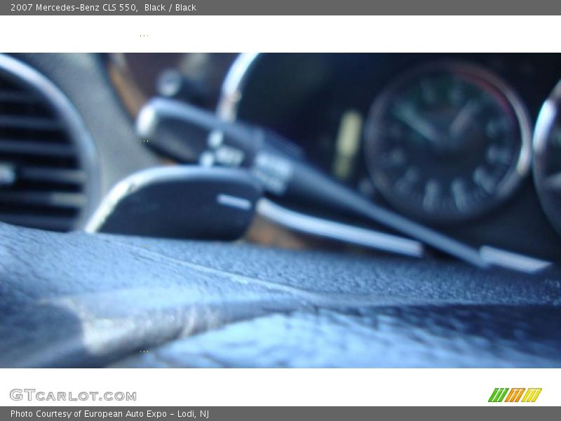 Black / Black 2007 Mercedes-Benz CLS 550