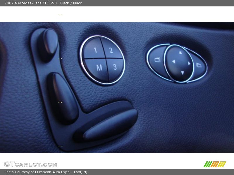 Black / Black 2007 Mercedes-Benz CLS 550