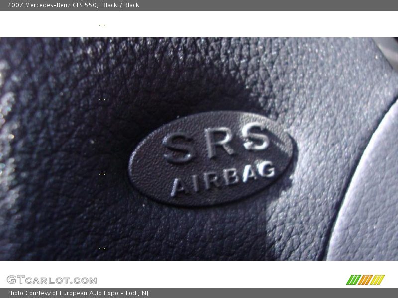 Black / Black 2007 Mercedes-Benz CLS 550