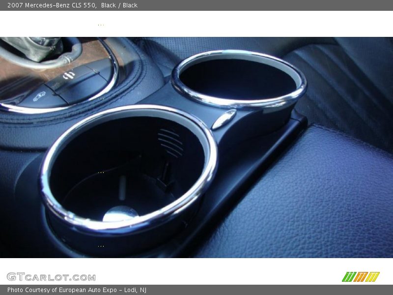 Black / Black 2007 Mercedes-Benz CLS 550