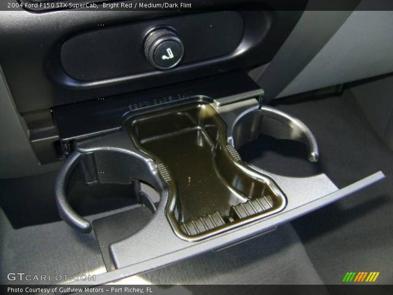 Bright Red / Medium/Dark Flint 2004 Ford F150 STX SuperCab