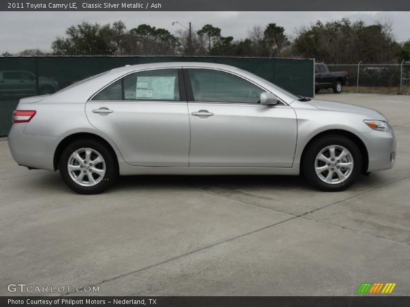 Classic Silver Metallic / Ash 2011 Toyota Camry LE