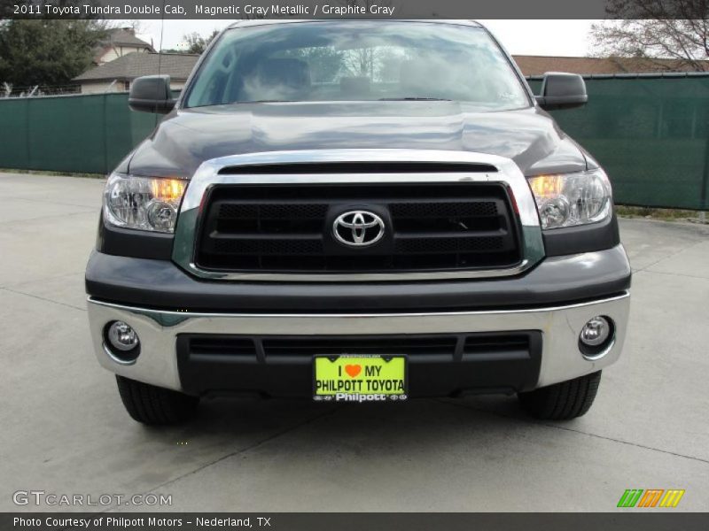 Magnetic Gray Metallic / Graphite Gray 2011 Toyota Tundra Double Cab