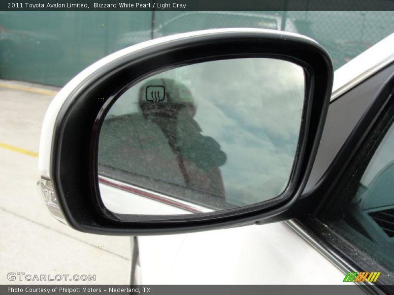 Blizzard White Pearl / Light Gray 2011 Toyota Avalon Limited